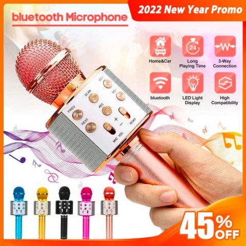 Micro karaoke Bluetooth không dây