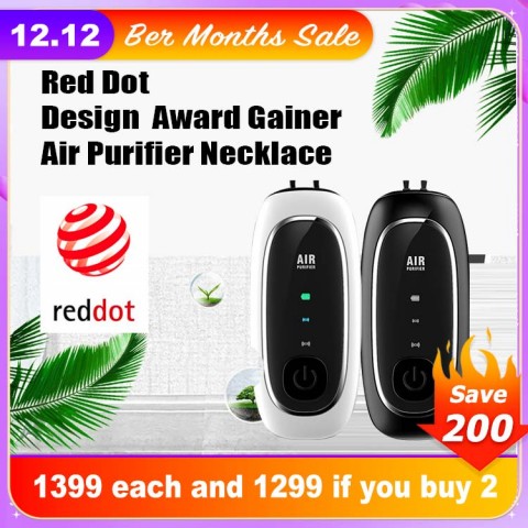 2021 latest adjustable air purifier necklace-hm9