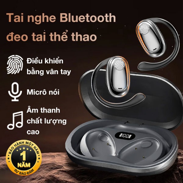 Tai nghe Bluetooth đeo tai thể thao..