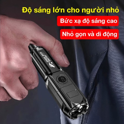 Đèn pin ánh sáng mạnh mini mới