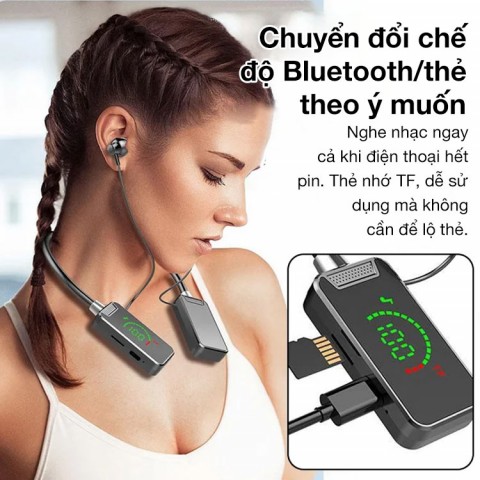 Card âm thanh không dây phát sóng trực tiếp và tai nghe chỉnh sửa âm thanh