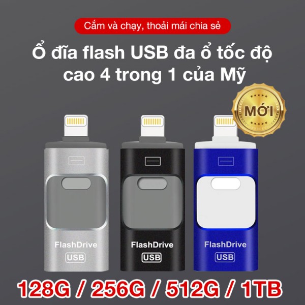 Ổ đĩa flash USB kim loại tốc độ cao dung..