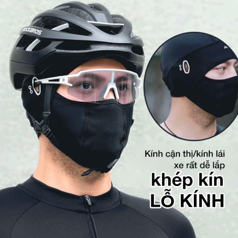 Mũ trùm xe đạp bảo vệ mặt bằng lụa băng